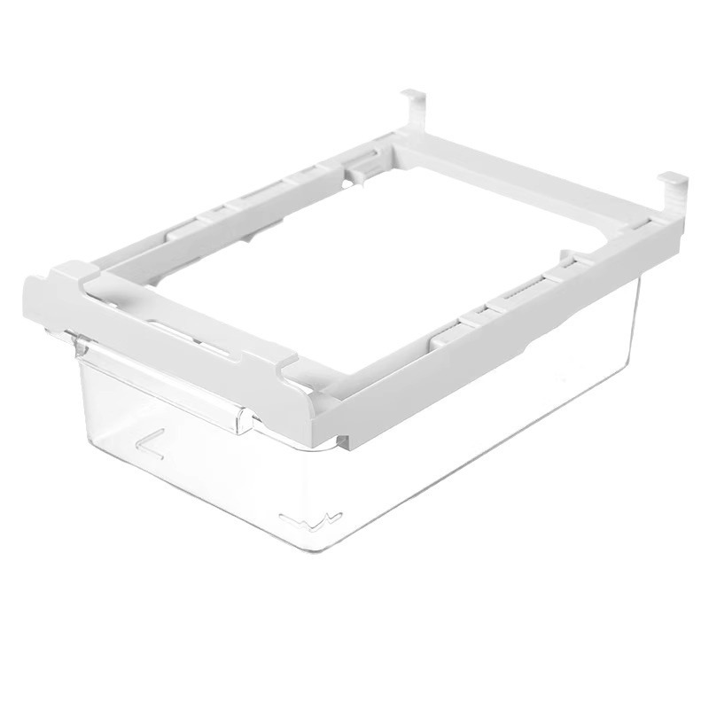 Caja de almacenamiento de refrigerador con cajón colgante, clasificación de huevos, conservación de frutas, caja de almacenamiento especial de plástico de grado alimenticio de cocina