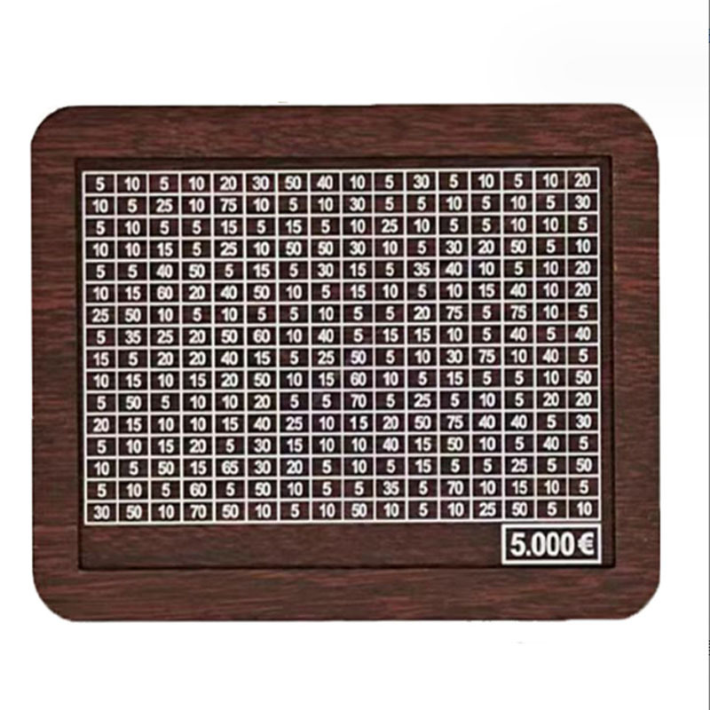 Caja de dinero transfronteriza con contador de la calidad de la casa Contador objetivo alcancía niños caja de regalo artesanías