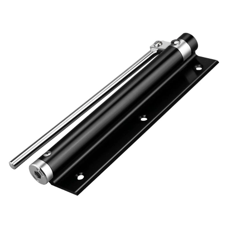 Большой простой пружинный Автоматический Дверной доводчик, петля для закрытия дверей, черный бытовой светильник, регулируемый Дверной доводчик