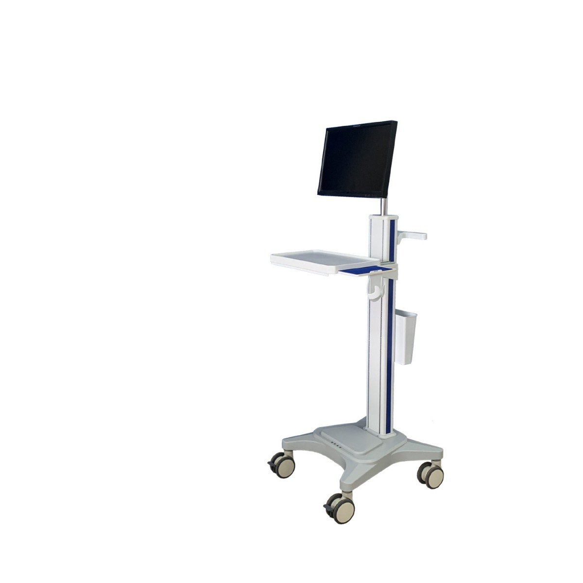 销售医用一体机推车 医用监视器台车 电脑台车批发