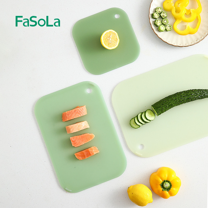 FaSoLaまな板家庭用抗菌防かびキッチン赤ちゃん補助食まな板食品級プラスチックは滑り止めを厚くする|undefined