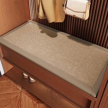 换鞋凳定制玄关海绵定做卡座坐垫加厚长凳垫家用尺寸门口鞋柜垫子