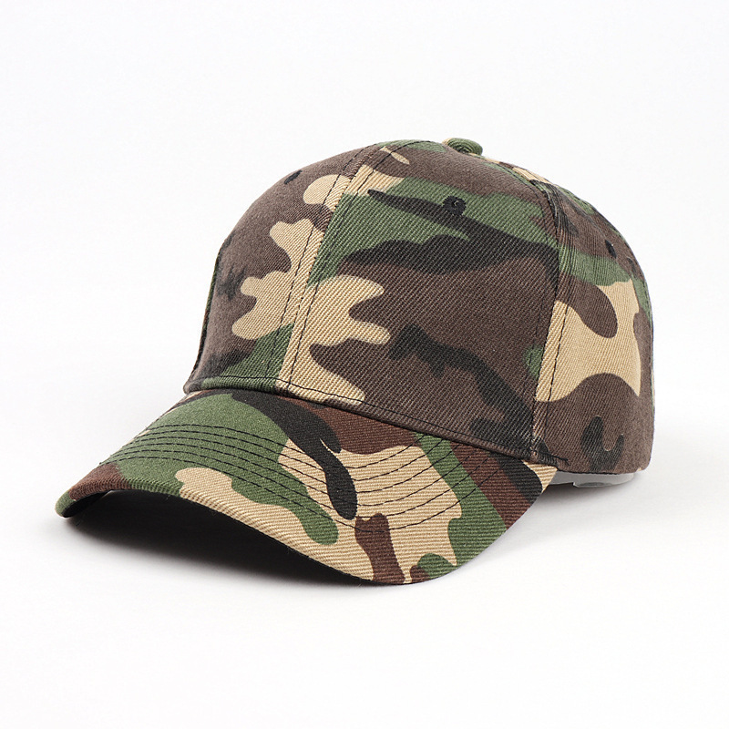 Baseball Cap, Women's Sun Hat, Camouflage Peaked Cap, Men's Sunshade Hat, Military Training Student Hat, Autumn and Winter Vacation Travel