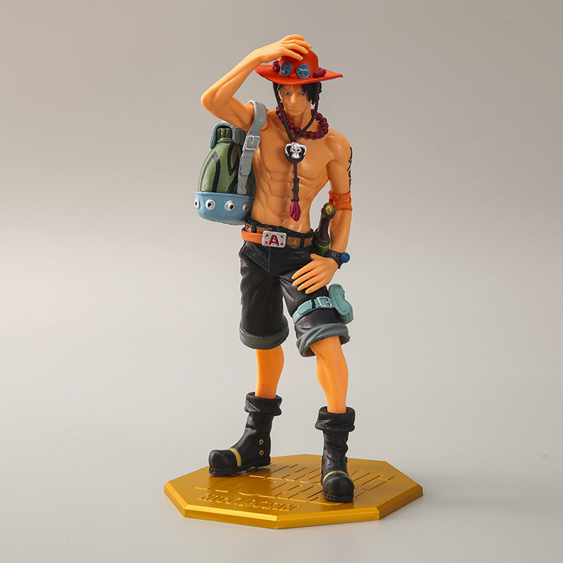 One Piece hand to do 10 Anniversary backpack Exelon Garage Kit plush toy desktop Chassis Animation around Model Decoration wholesale