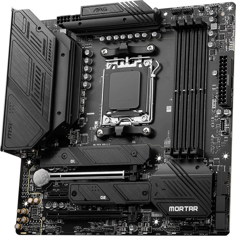 Применяемая материнская плата для компьютера AMD MSI MAG B650M Mortar WiFiAM5