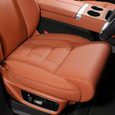 Suitable for Skoda Car Seat Cushions, Superb, Kamiq, Karoq, Rapid, Fabia, All-Season Universal Seat Covers (Seat cushion, seat cover) - fully-enclosed-memory-foam-seat-cushion-ideal-orange-1-piece-in-the-front-row