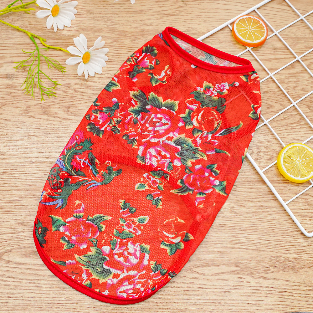 Perro grande ropa de mascotas perros gatos Tedico fondo peleo panda malla gato chaleco ropa para perros