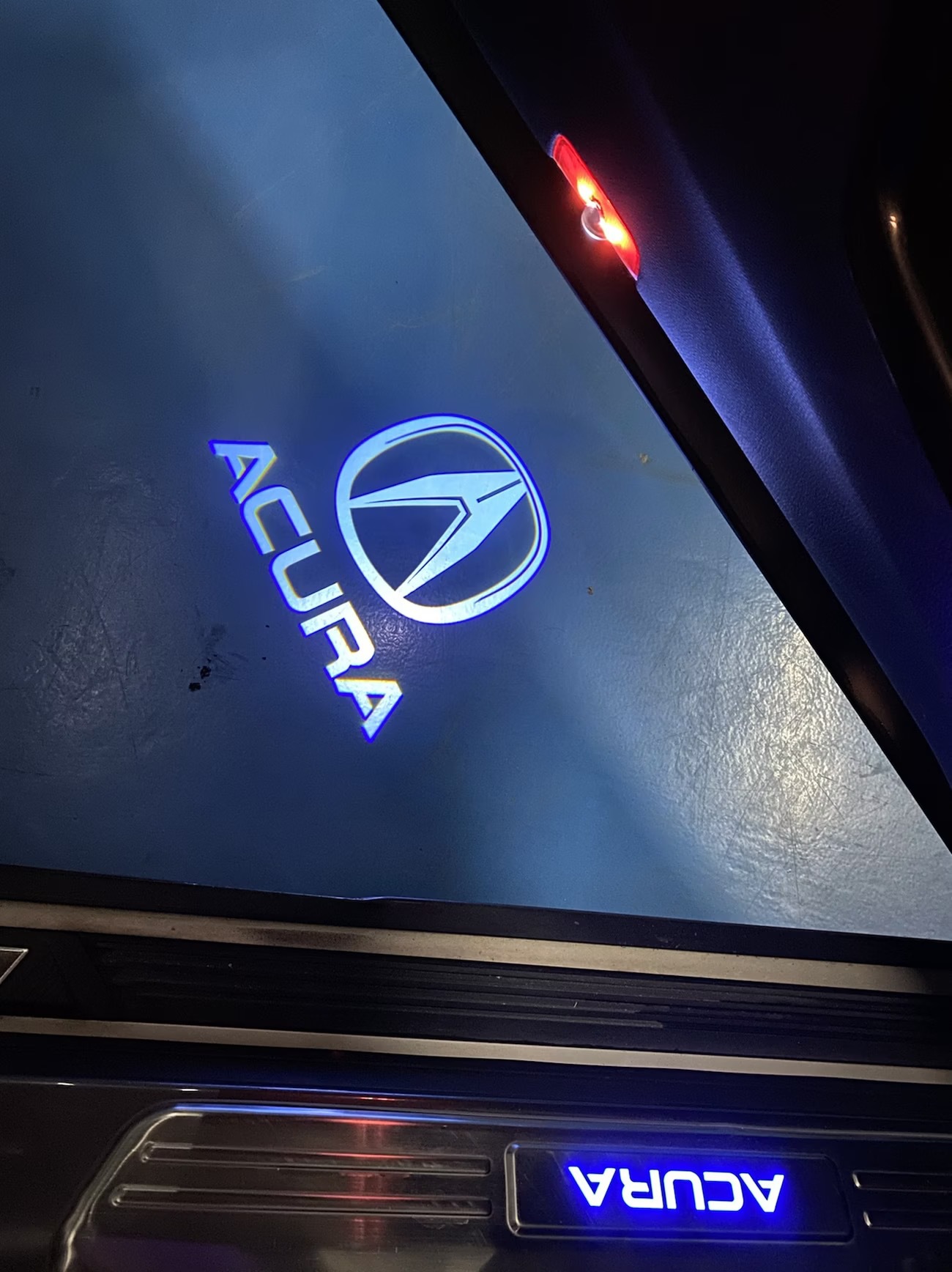Car Welcome Lights for Acura, Special Door Welcome Lights, Projection Lighting on the Ground, Modified