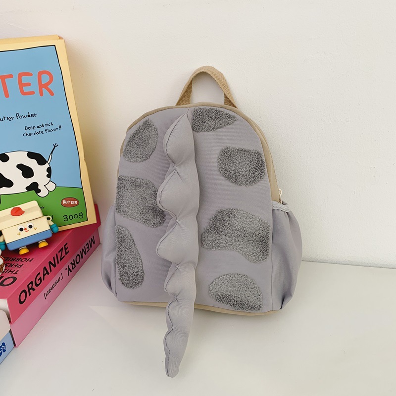 Mochila infantil transfronteriza de dibujos animados lindos dinosaurios cola mochila para niños y niñas jardín de infantes pequeña clase mochila para niños