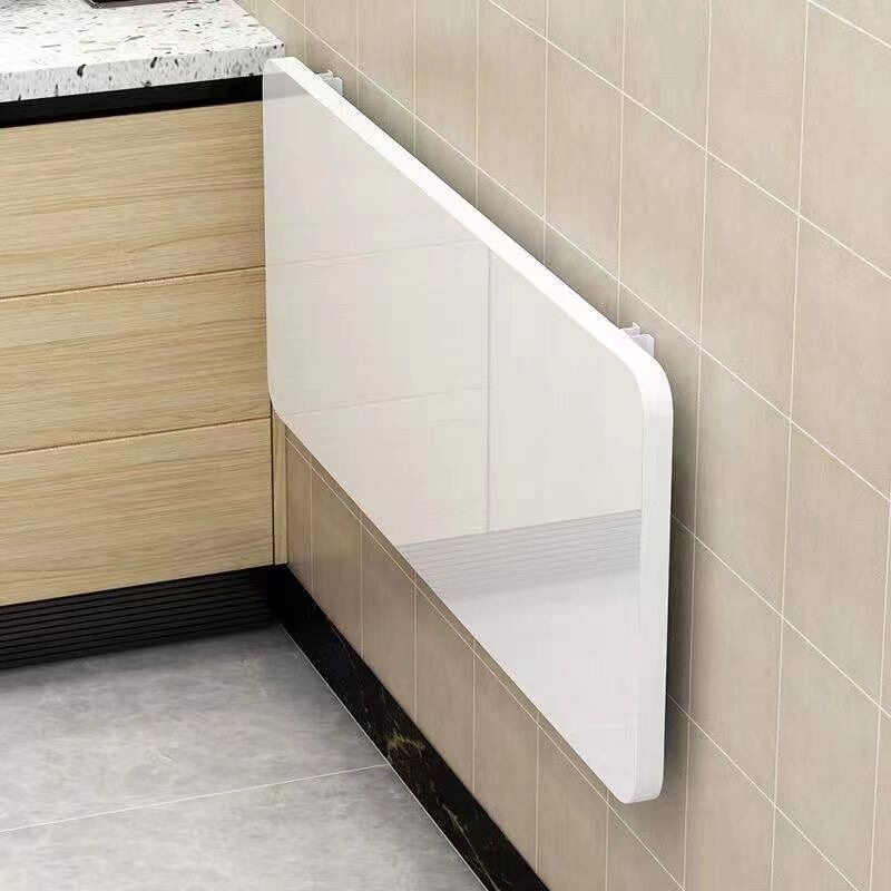 Foldable wall-mounted table, multifunctional home-use small apartment wall table, wall-mounted desk, rectangular folding table