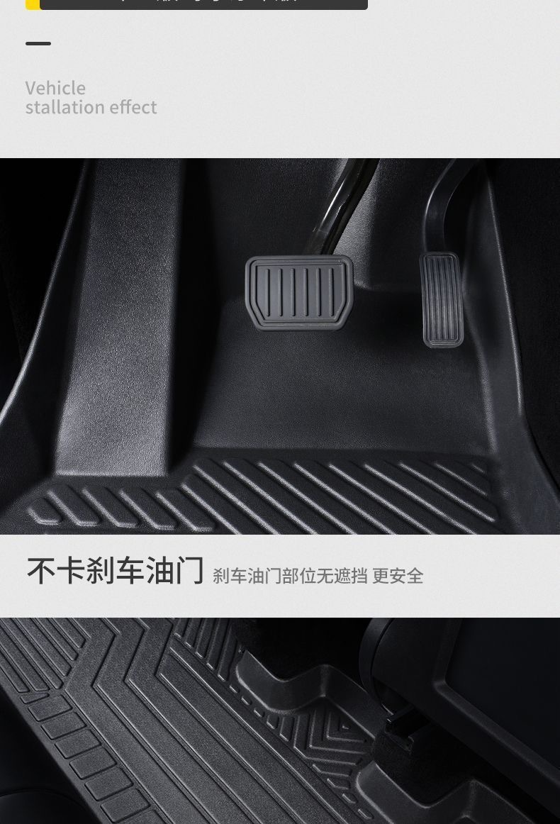 Honda CRV TPE Car Floor Mats Full Coverage
