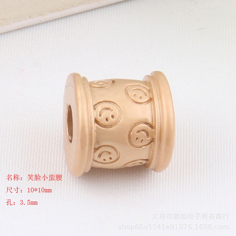 新品中國風diy合金飾品配件小蠻腰福字吊墜招財納福手鍊項鍊配件