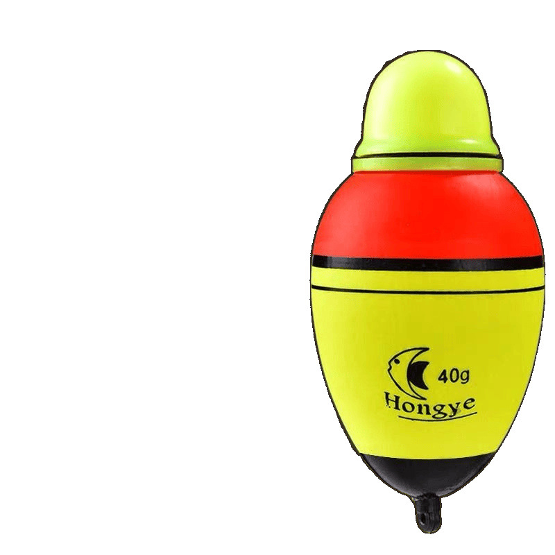 EVA bicolor flotador eléctrico flotante pesca de pesca super llamativa gran flotabilidad puerto flotante de gran abdomen flotante