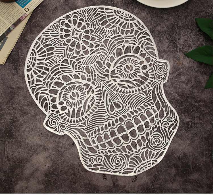 240g Weight Placemat Kitchen and drinking utensils Home Occasion Plastic Material Solid Color Pattern Fashion Style Fashion Solid Color Plastic Placemat 3