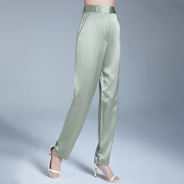 Silk thin cool comfortable trousers