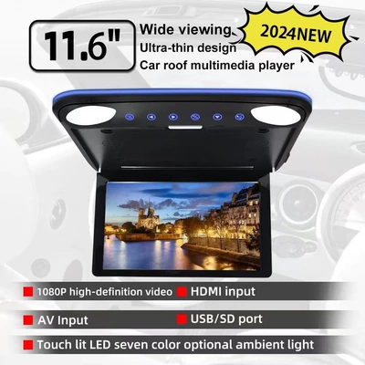 11.6inch Ambient Light Ceiling-Mounted Car TV