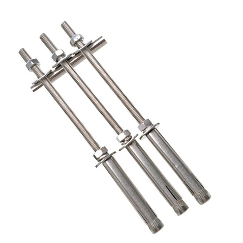304 stainless steel extended expansion screw extra long ceiling expansion bolt clothes drying rack M6M8M10M12