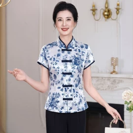 旗袍;妈妈服;中老年休闲套装