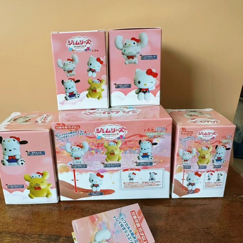 50周年纪念凯蒂猫玩具帕恰狗大耳狗KT布丁狗手办模型摆件公仔玩偶|undefined