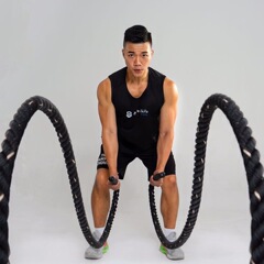 戦縄フィットネス体力トレーニングロープmma格闘技ロープufc戦闘ロープトレーニング腕力筋肉力ロープ大縄