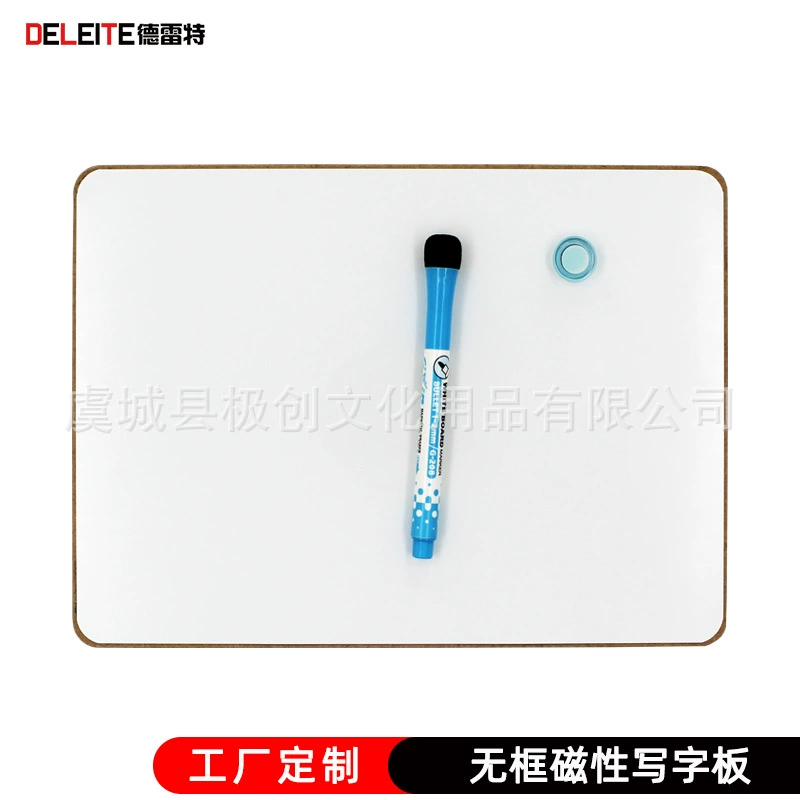 Безрамная магнитная двусторонняя доска для рисования, большая магнитная доска для заметок, сэндвич-панель, стираемая магнитная доска для письма