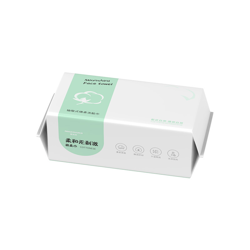 Toallas faciales desechables gruesas, de gran tamaño, para salones de belleza, venta al por mayor para supermercados y tiendas de productos para madres y bebés, toallitas faciales especializadas.