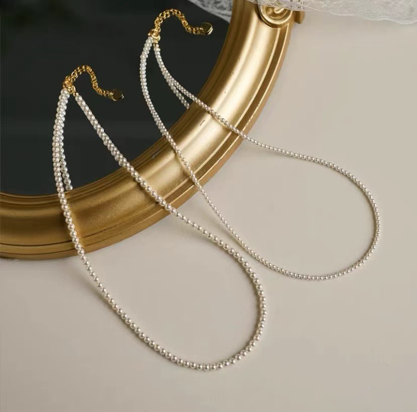 Elegant Retro Geometric Artificial Pearl Women's Necklace display picture 4