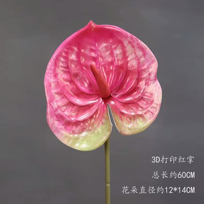 No.11 3D impresión palma roja