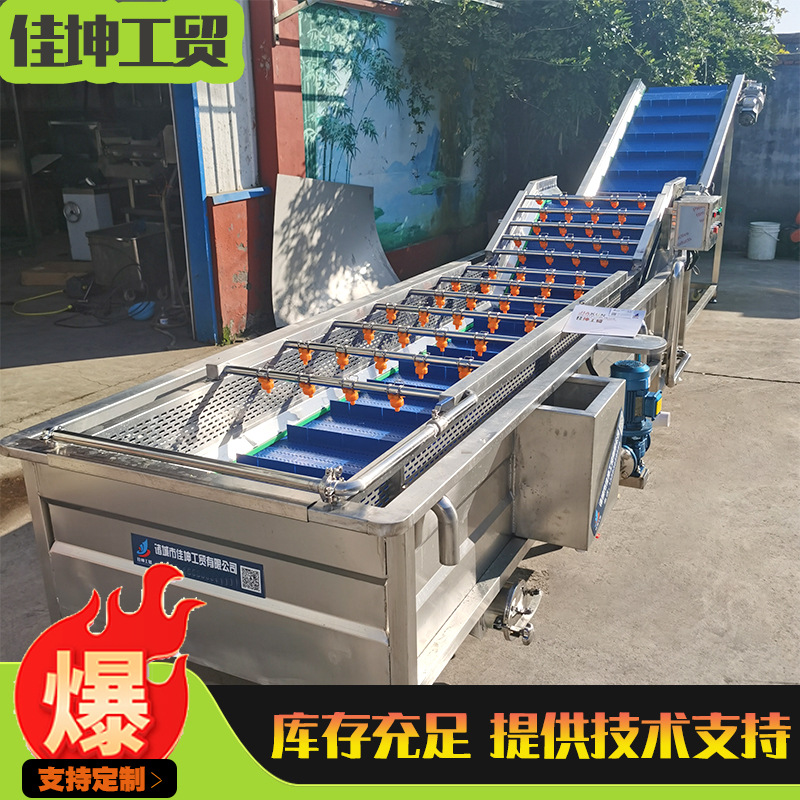 厂家供应 圣女果清洗机 小西红柿清洗机 果蔬加工配套清洗设备