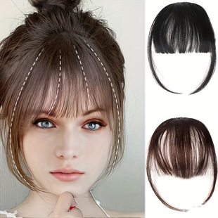 Amazon foreign trade one piece air bangs wig in stock first supply stable factory wholesale