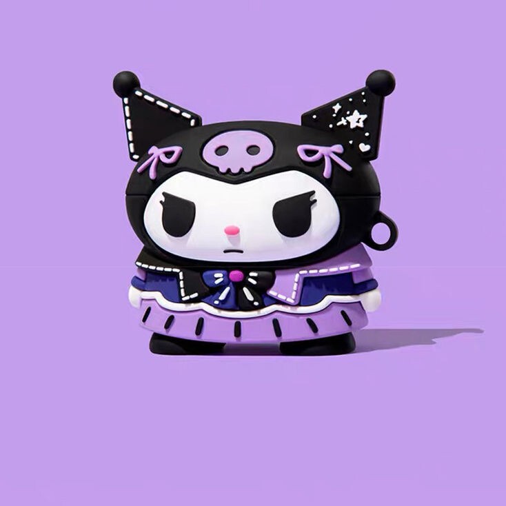 Cartoon Kulomi Cute AirPods1/2/3 Generation Earphone Case/Set Pro Second Generation Apple Bluetooth Protective Cover Soft