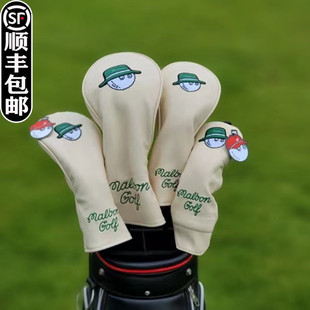 Original Single Fisherman Hat Putter Driver Cover Golf Club Cover Club Head Cover Putter Ball Head Protective Cap