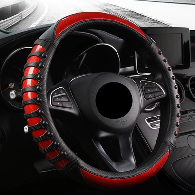 dynamic handle set wholesale generation | Steering wheel cover - red-38cm