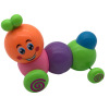 Plastic wind-up toy for jumping, rings, frog, wholesale