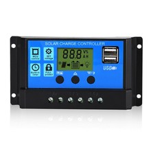 厂家直供12V-24V太阳能控制器mppt10a20a30a-100aLED智能充放电系