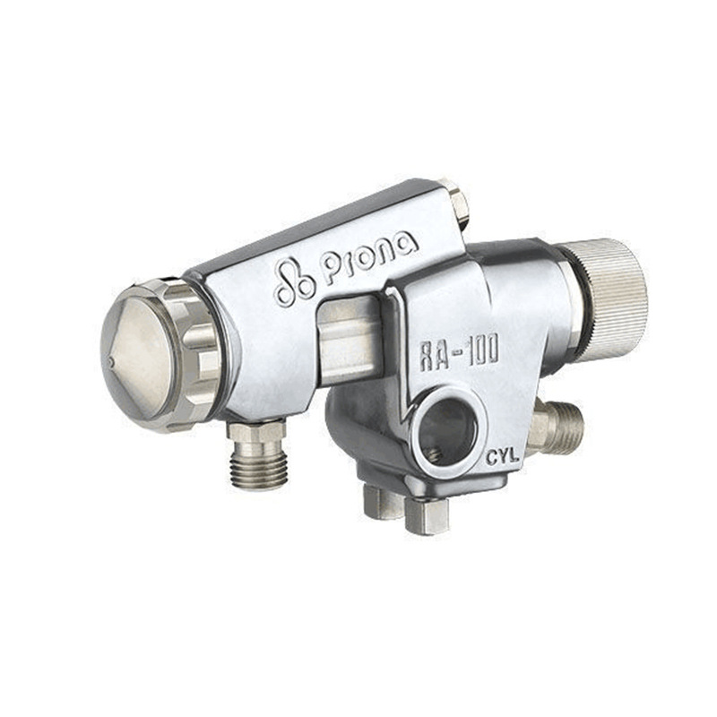 PRONA台湾宝丽RA-100R丸吹喷枪 自动喷枪 圆头喷枪水性涂料喷枪