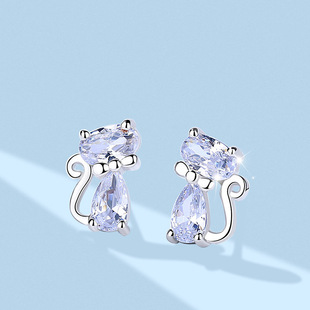 925 Silver Needle Niche Design Earrings Women's Shake Sound Explosive Elegant Wholesale Jewelry Children's Ins Earrings Earrings