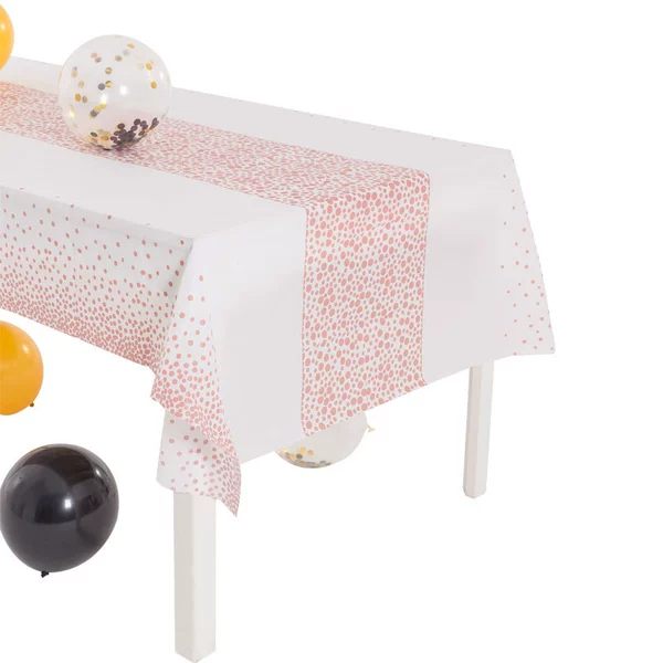 137:274 Rose Gold Table Flag Style