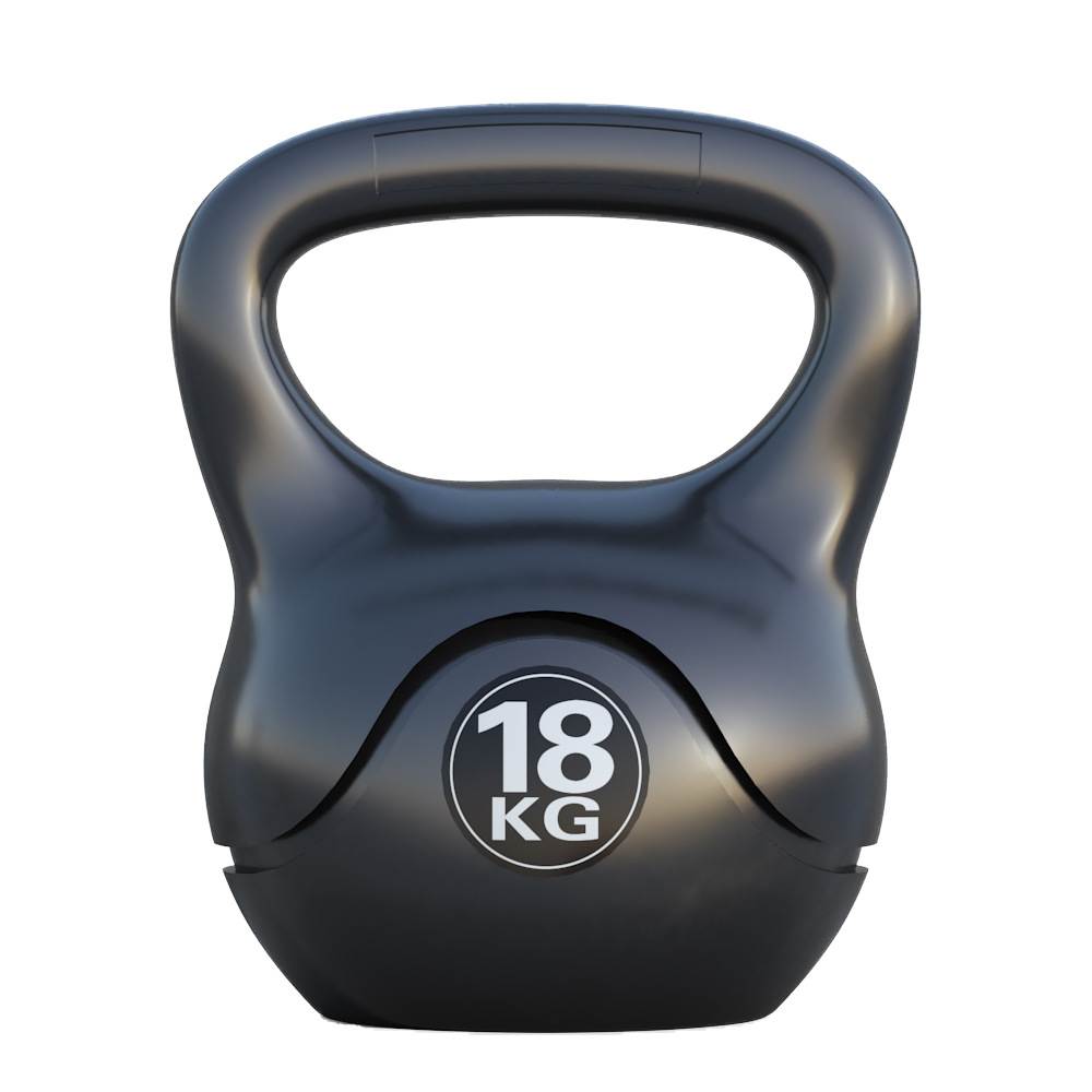 Kettlebell equipo de fitness hogar de los hombres de las mujeres de la olla sólida mancuerna levantamiento de la cadera equipo de sentadillas transfronteriza al por mayor