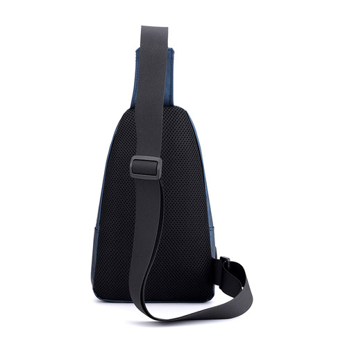 Cross-border exclusive for new fashion men's chest bags, trendy casual shoulder crossbody bags, outdoor waterproof mobile phone bags