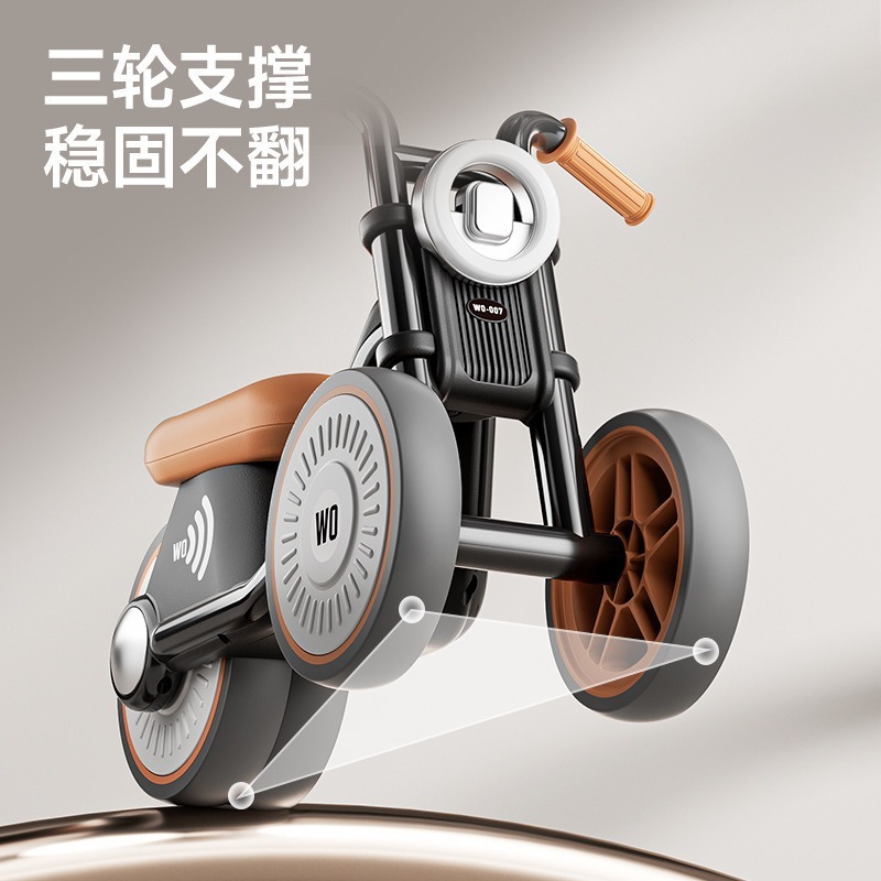 ハーレープリンスオートバイ子供用スライディングバランスツイストカー1から3歳のベビーウォーカーペダルなし|undefined