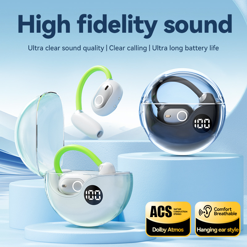 M80 bluetooth hodetelefoner med støyreduksjon og lang batteritid_voghion.com