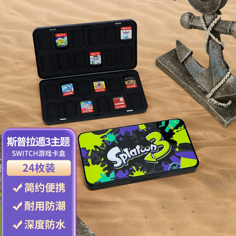 Коробка для хранения Switch cassette NSoled магнитная карта, сумка для карт игр, 24 единицы большой вместимости lite