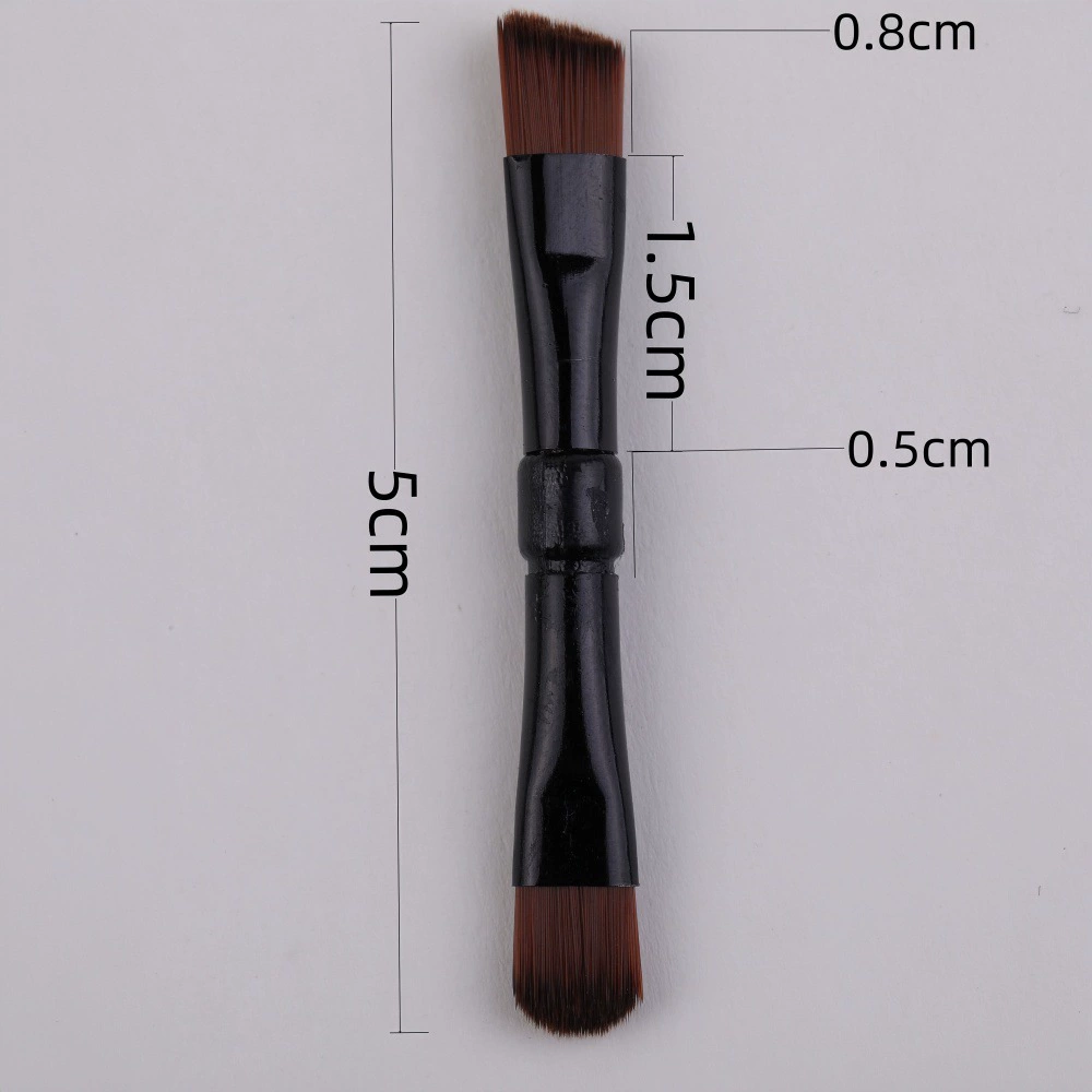 Makeup Brush Set, 11-Piece Multi-Tool Kit, aluminum ferrule, assorted eye & lip tips