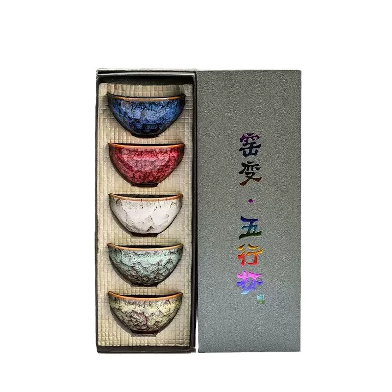 Ceramic tea cup, set