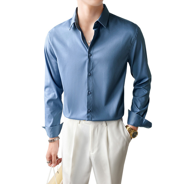 Demi-season brand professional shirt for leisure