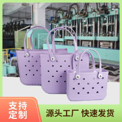 大きいサイズevaビーチバッグbaggビーチバッグ収納置物ビーチバッグeva穴バッグレディースevaハンドバッグ