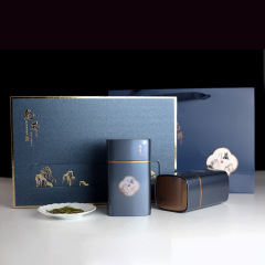 龍井茶ギフトボックス 2025 新茶 Mingqian 龍井緑茶芽強い風味のお茶ギフトボックス 250 グラム