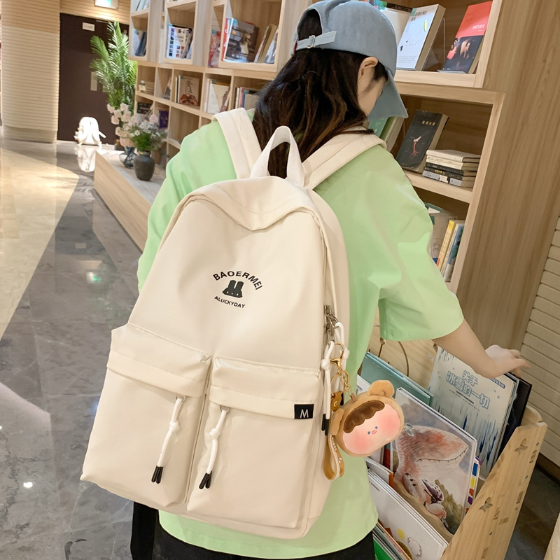 Mochilas escolares mochilas para niñas de secundaria nuevas mochilas para estudiantes de secundaria simples mochilas para estudiantes universitarios hombres mochilas para niñas de hombro de gran capacidad