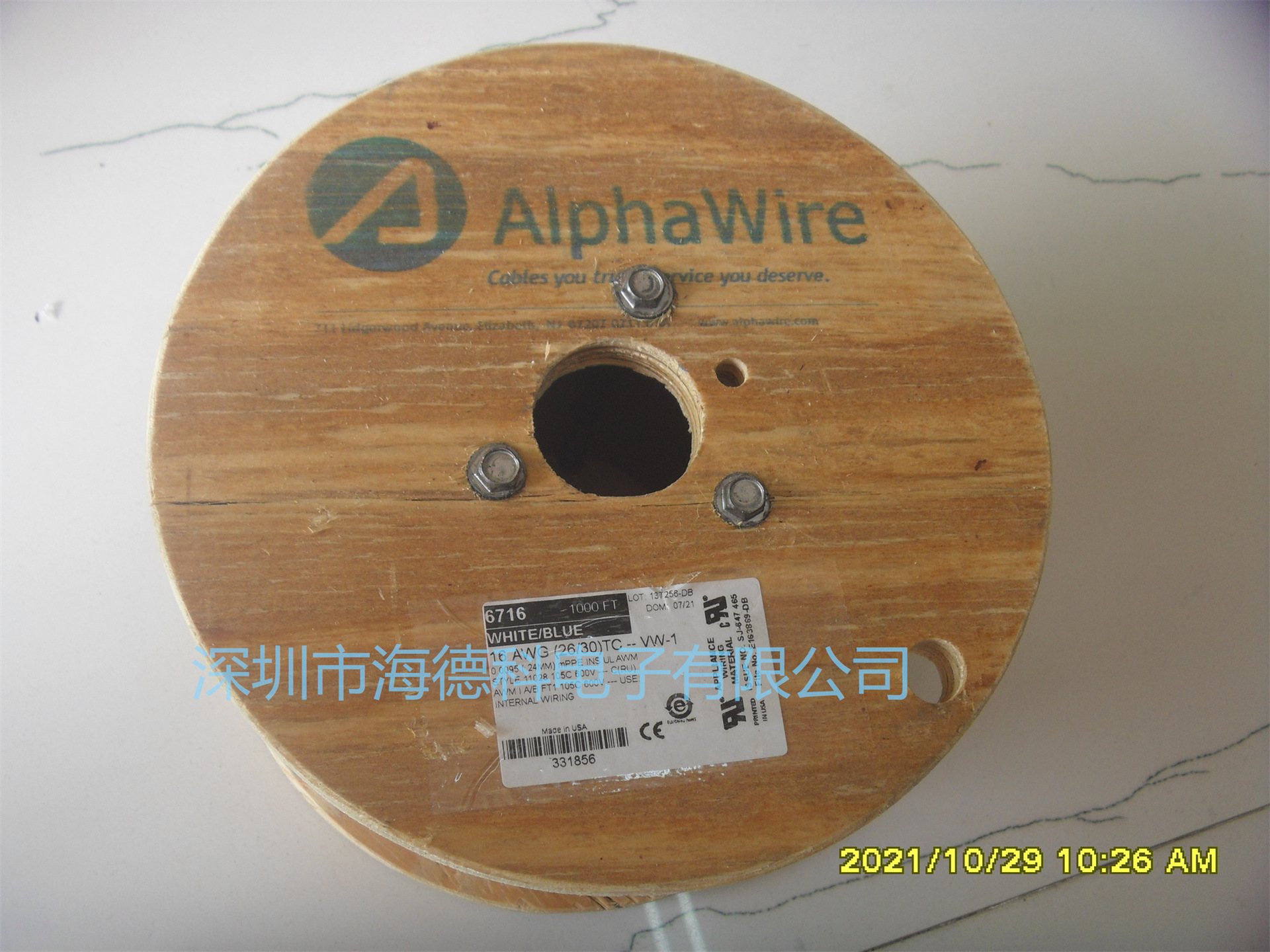 海德科电子 MIL-DTL-16878/1 (Type B) MIL-W-76 Type LWAlpha电